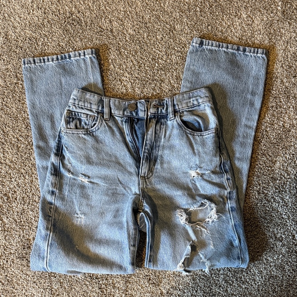 GARAGE vintage straight jeans